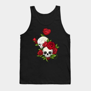 Skulls and Roses Tank Top